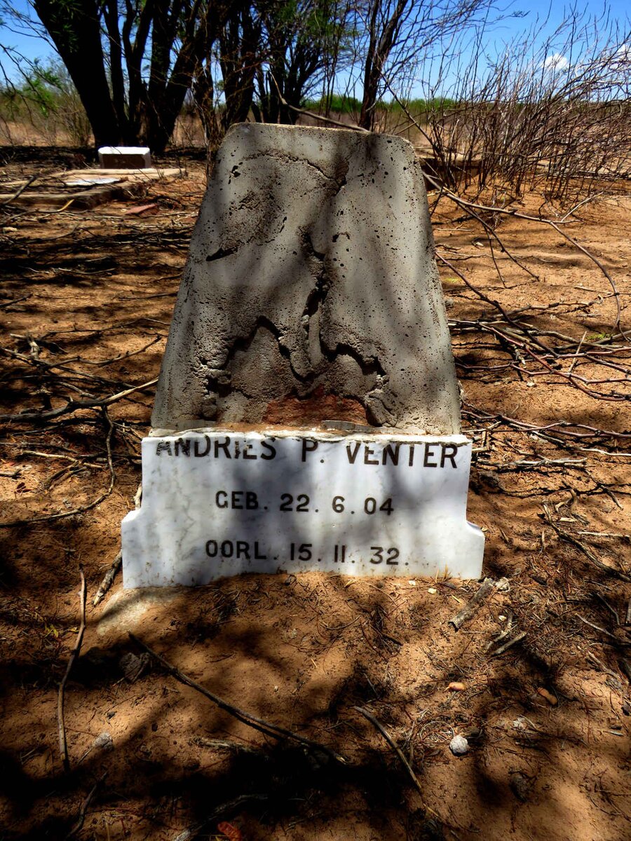 VENTER Andries P. 1904-1932