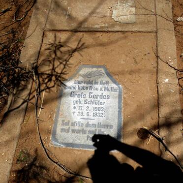 GERDES Grete geb SCHLUTER 1903-1932