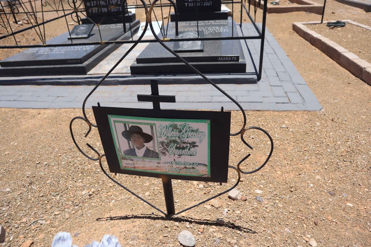 SWARTBOOI Willem Grecory 1959-2021