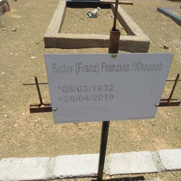 KHAOSEB Franzina 1932-2019
