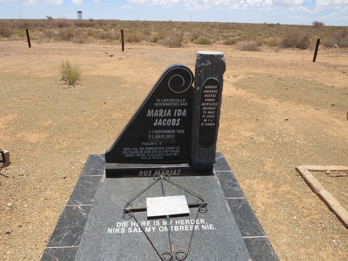 JACOBS Maria Ida 1928-2013