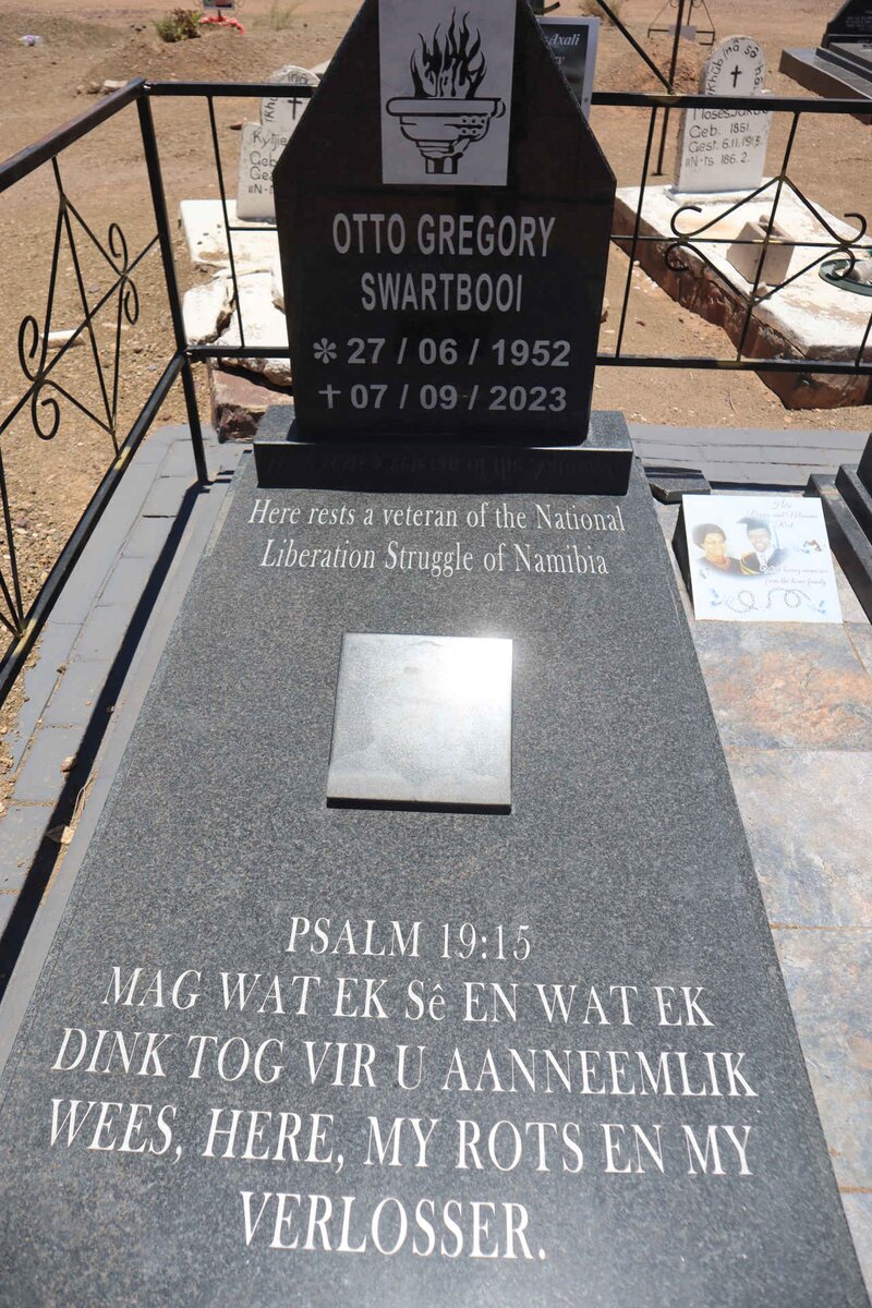 SWARTBOOI Otto Gregory 1952-2023