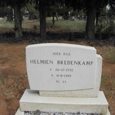 BREDENKAMP Helmien 1952-1989