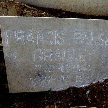 BRADLEY Francis Belsay 1910-1979