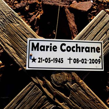 COCHRANE Marie 1945-2009