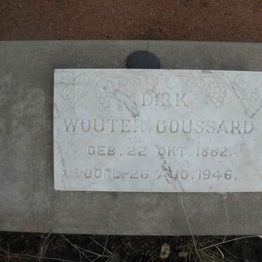 GOUSSARD Dirk Wouter 1882-1946