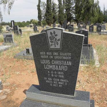 LOMBAARD Louis Christiaan 1895-1981