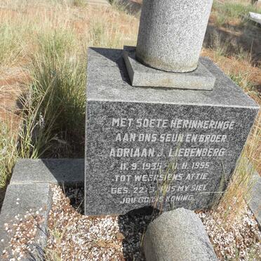 LIEBENBERG Adriaan J. 1935-1955