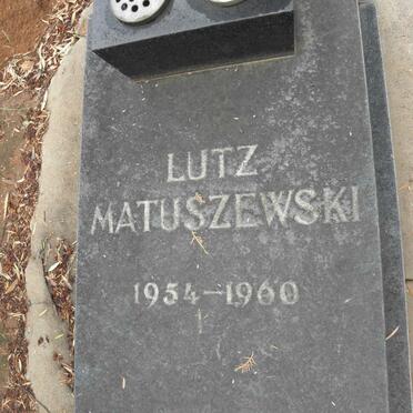 MATUSZEWSKI Lutz 1954-1960