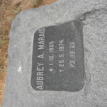 MARAIS Aubrey A. 1935-1974