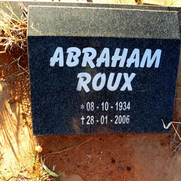 ROUX Abraham 1934-2006