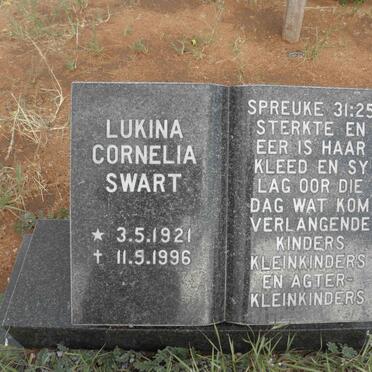 SWART Lukina Cornelia 1921-1996