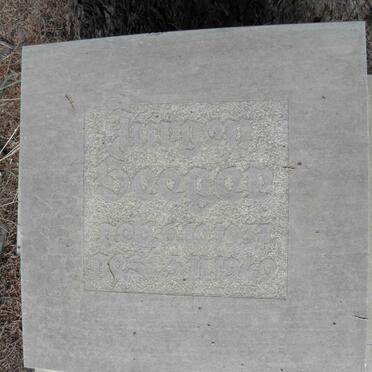 SEEGER Jurgen 1937-1940