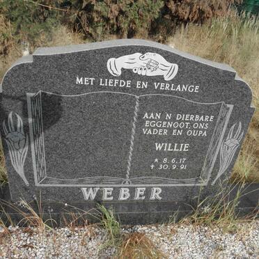 WEBER Willie 1917-1991