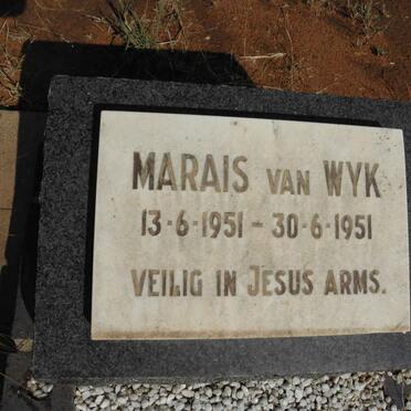 WYK Marais, van 1951-1951
