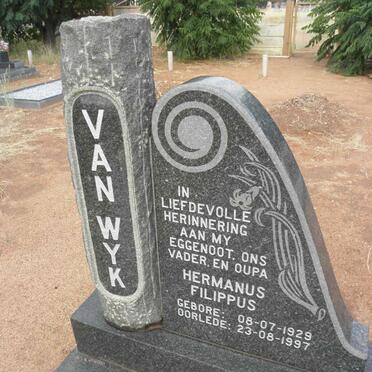 WYK Hermanus Filippus, van 1929-1997