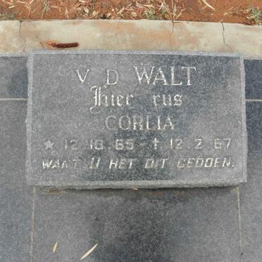 WALT Corlia, v.d. 1965-1967