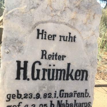 GRÜMKEN H. 1882-1905