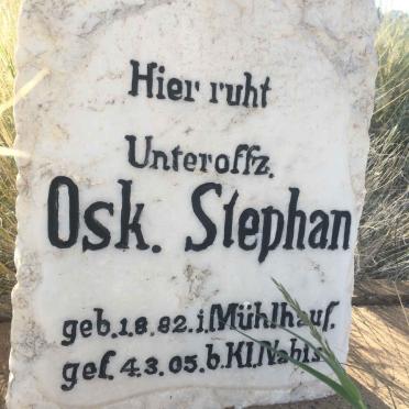 STEPHAN Osk. 1882-1905