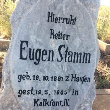 STAMM Eugen 1881-1905