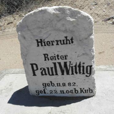WITTIG Paul 1882-1904