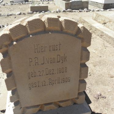 DYK P.A.J., van 1908-1909