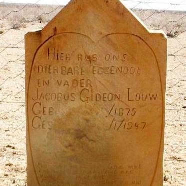 Namibia, HARDAP region, Mariental district, Klein Swartmodder, farm cemetery