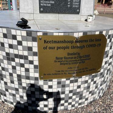 2. Keetmanshoop Covid Memorial 2022