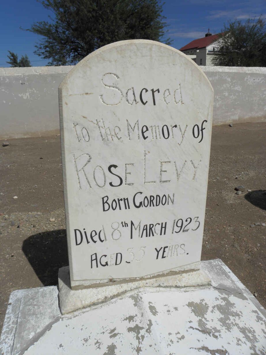 LEVY Rose GORDON - 1923