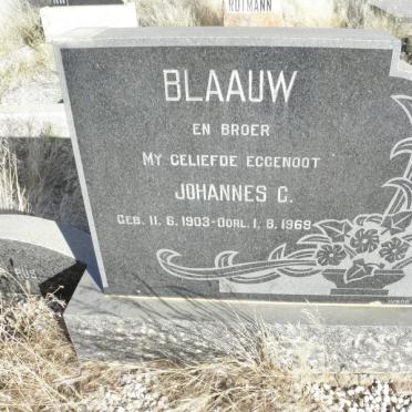 BLAAUW Johannes C. 1903-1969