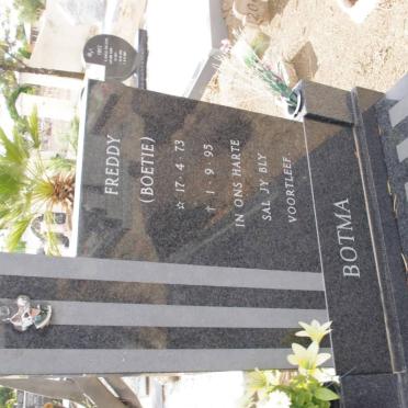 BOTMA Freddy 1973-1995
