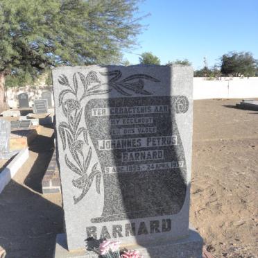 BARNARD Johannes Petrus 1895-1957