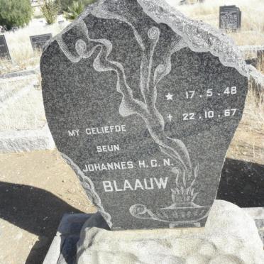 BLAAUW Johannes H.C.N. 1948-1967