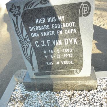 DYK C.J.F., van 1893-1973