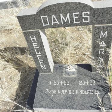 DAMES Helen Marna 1983-1983