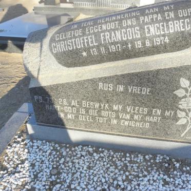 ENGELBRECHT Christoffel Francois 1917-1974