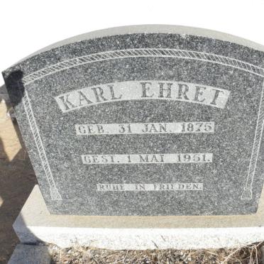 EHRET Karl 1875-1951