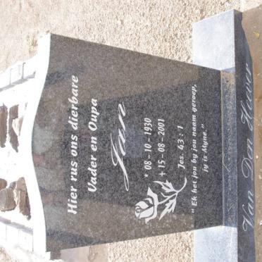 HEEVER Jan, van den 1930-2001