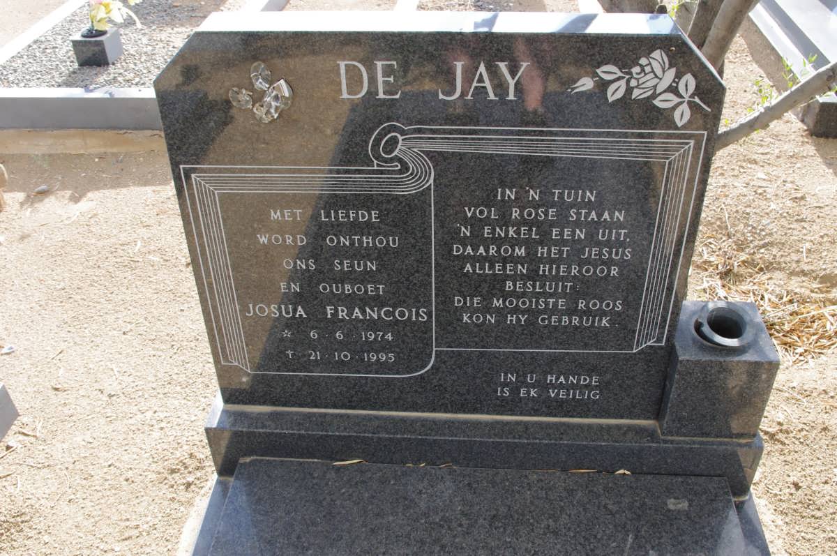 JAY Josua Francois, de 1974-1995