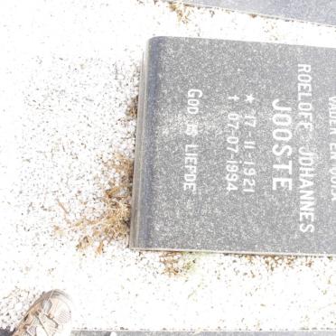 JOOSTE Roeloff Johannes 1921-1994