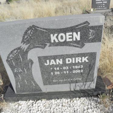 KOEN Jan Dirk 1943-2002