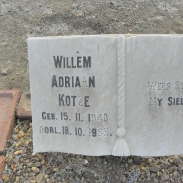 KOTZE Willem Adriaan 1948-1953