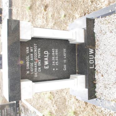 LOUW Ewald 1945-1990
