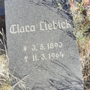 LIEBICK Clara 1893-1964