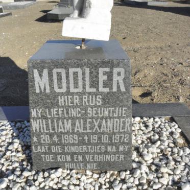MODLER William Alexander 1969-1972