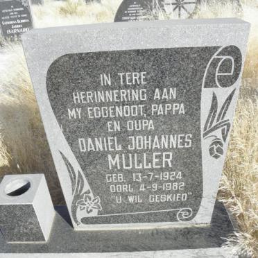 MULLER Daniel Johannes 1924-1982