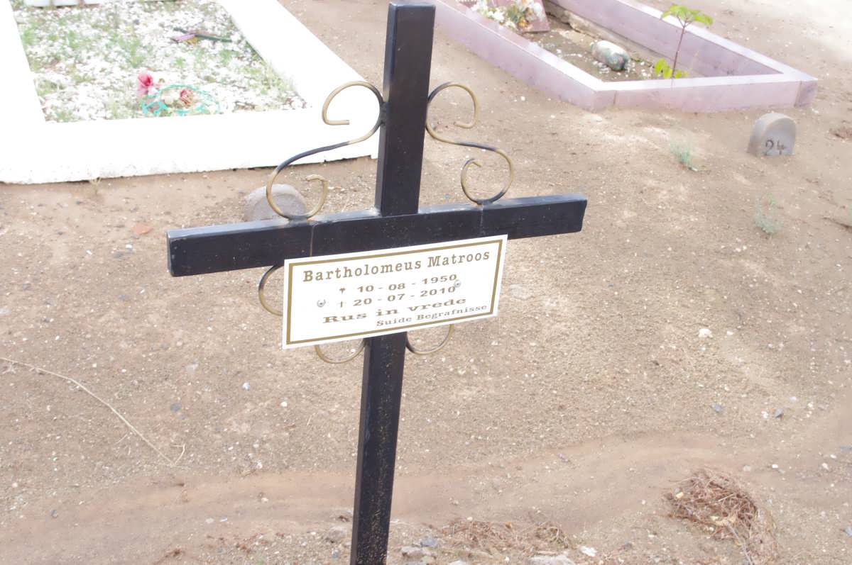 MATROOS Bartholomeus 1950-2010