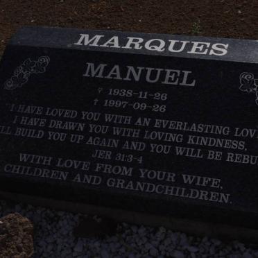 MARQUES Manuel 1938-1997