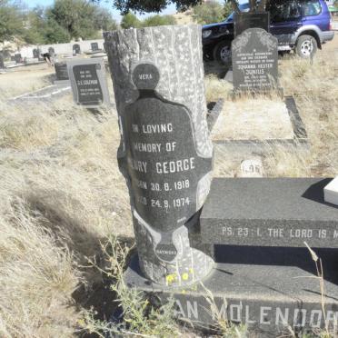 MOLENDORFF Henry George, van 1918-1974