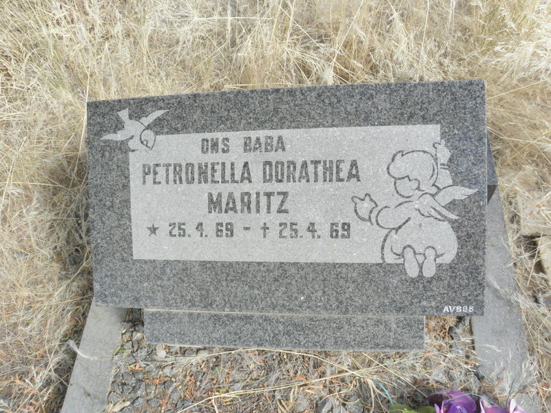 MARITZ Petronella Dorathea 1969-1969
